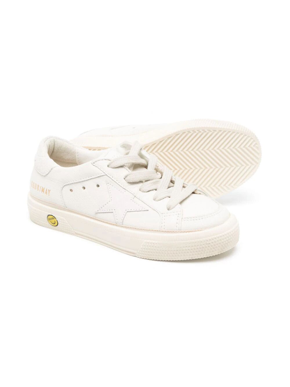 MAY NAPPA UPPER SUEDE STAR AND HEEL