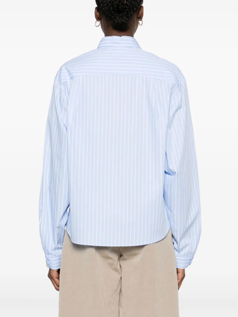 CAMICIA COTONE RIGATO