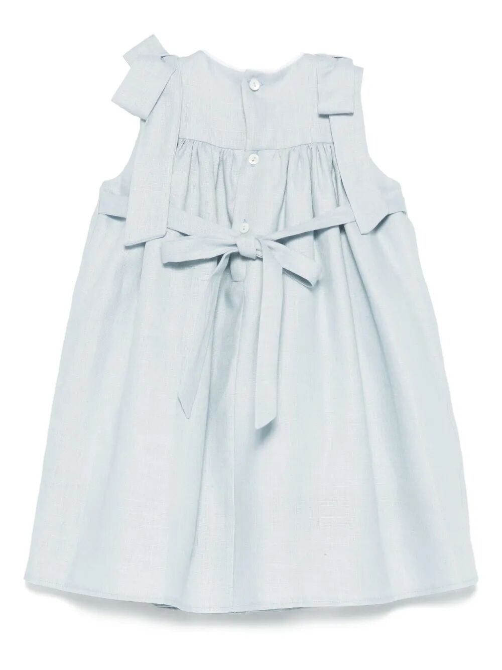 ABITINO LINO BIANCO PUNTO SMOCK