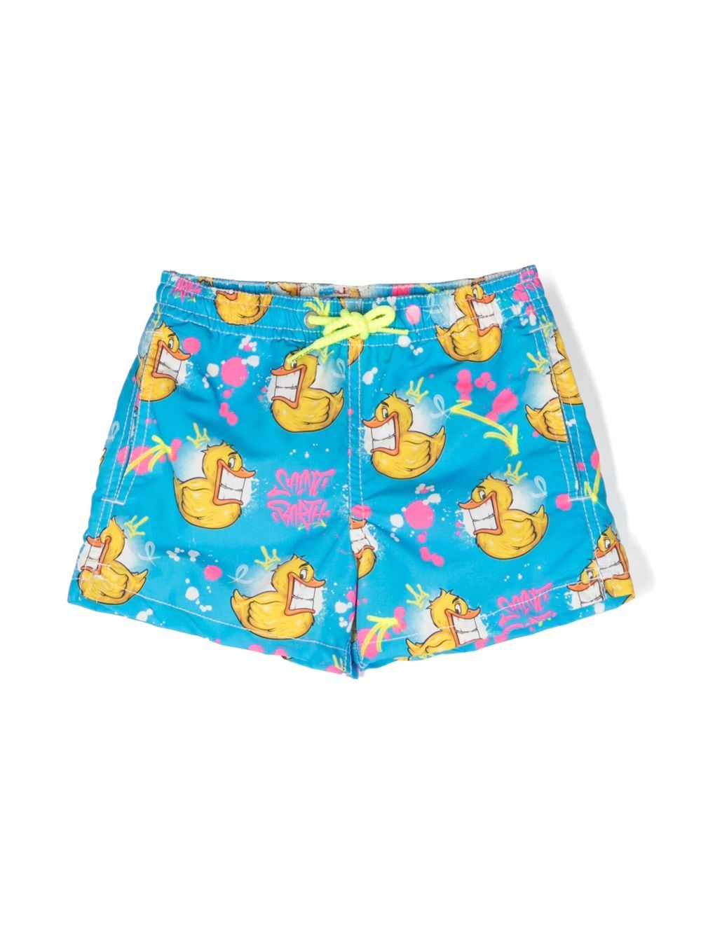 JEAN PRINTED BOY SWIM SHORT
