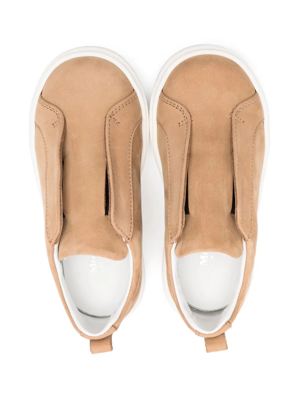 LEATHER SLIP ON LOW SNEAKERS