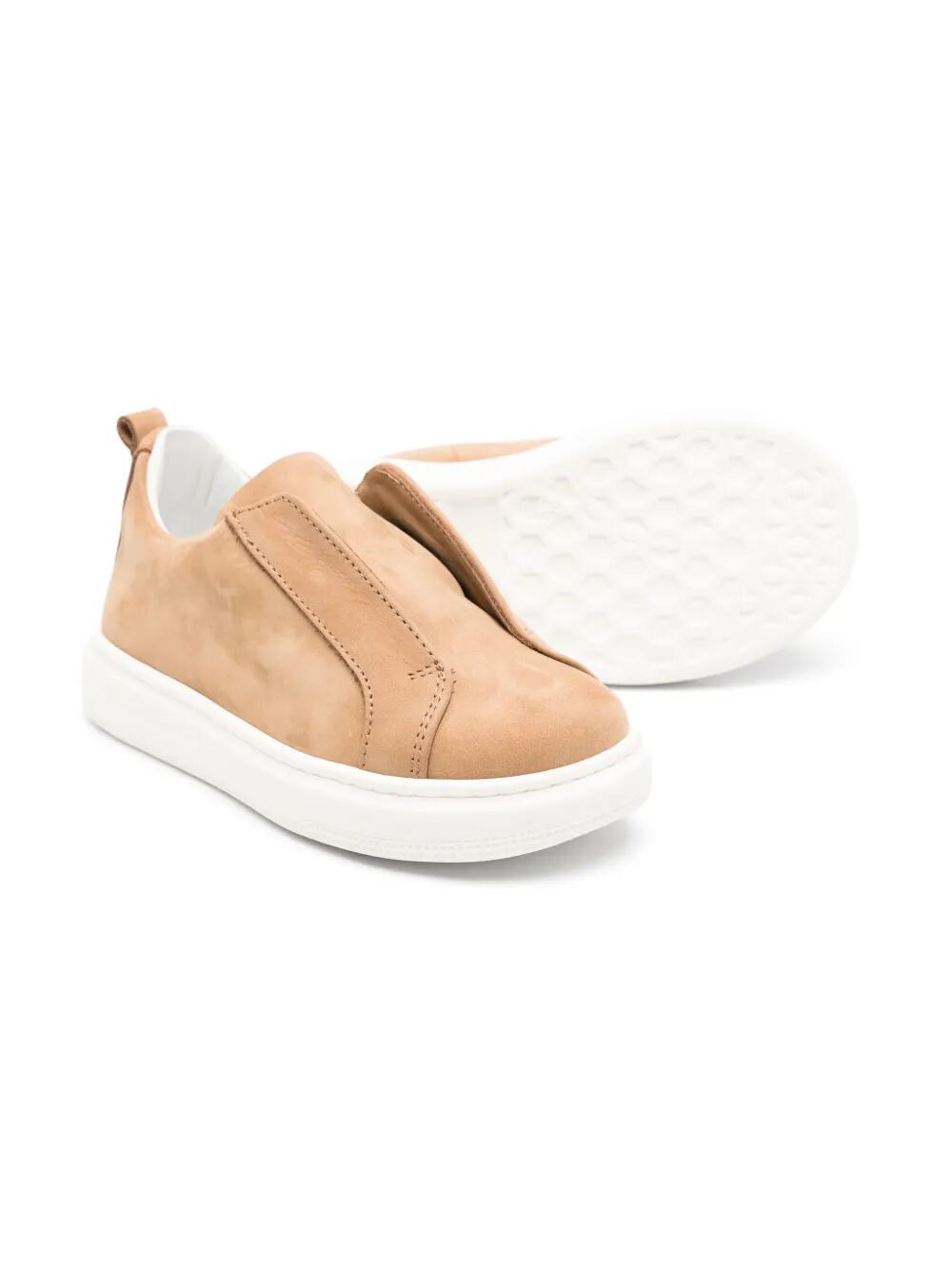LEATHER SLIP ON LOW SNEAKERS