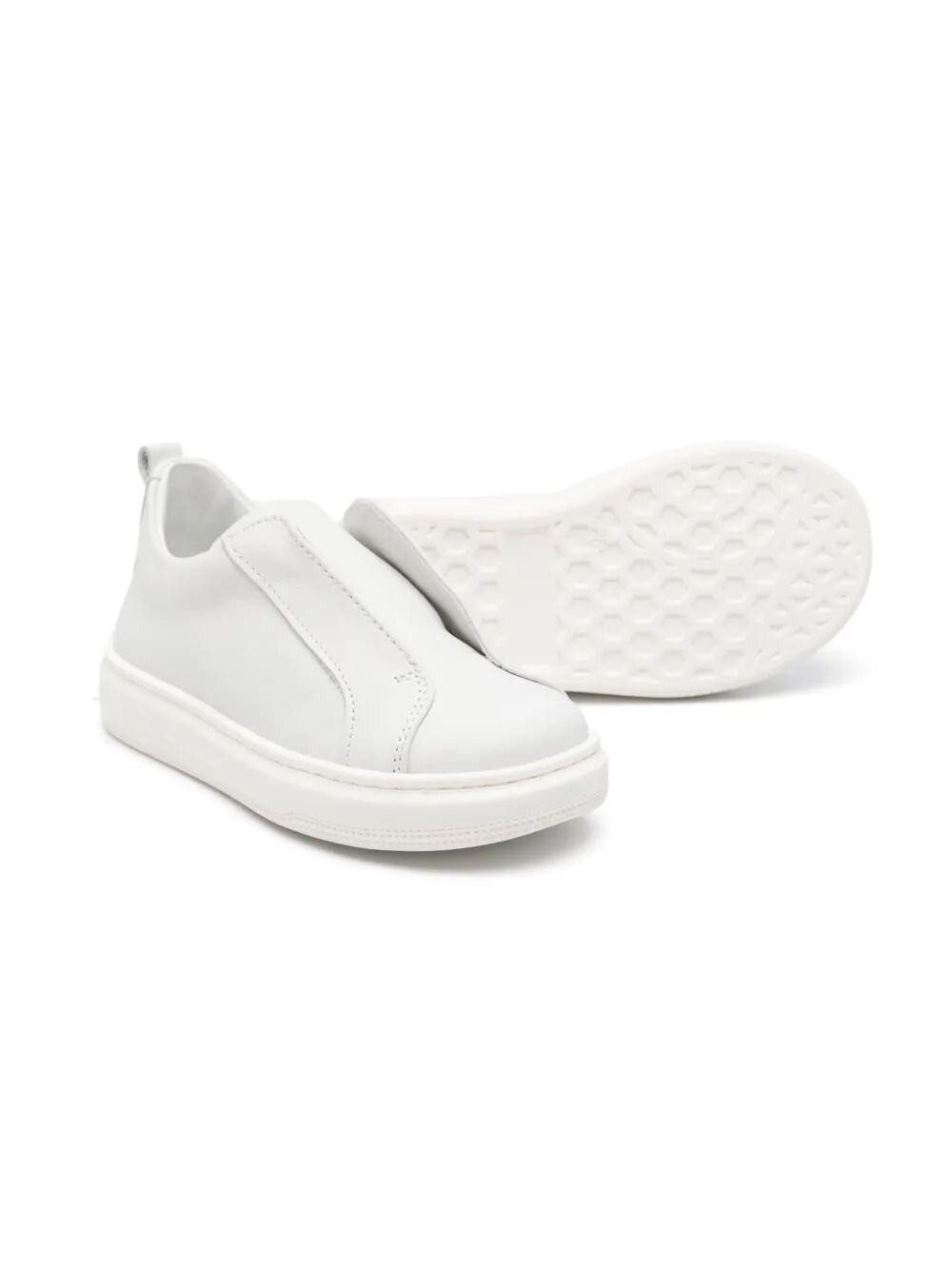LEATHER SLIP ON LOW SNEAKERS