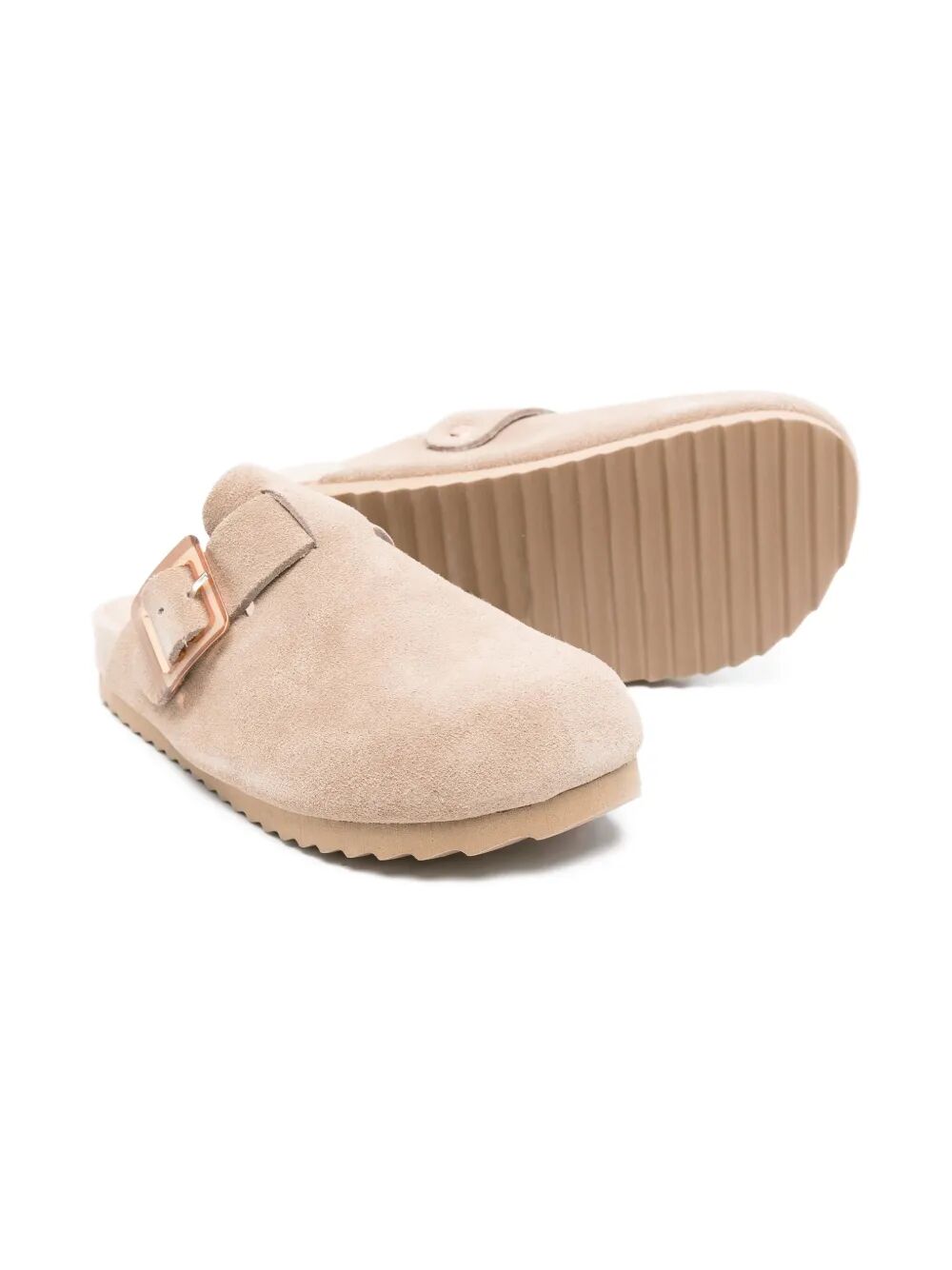 COW SUEDE SABOT