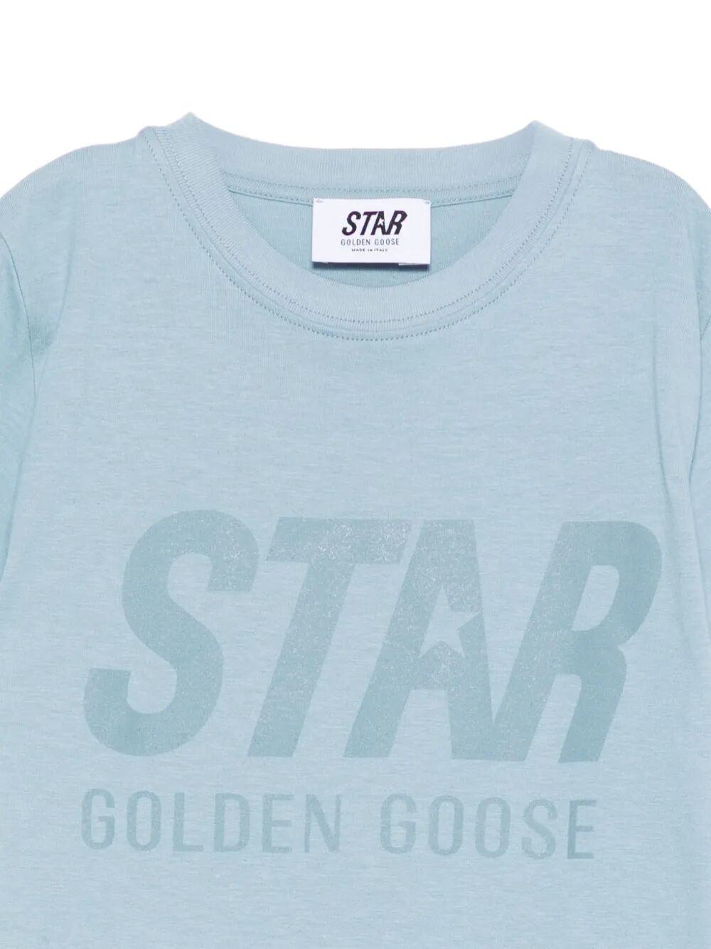STAR BOY`S T-SHIRT S/S LOGO TONAL PRINT