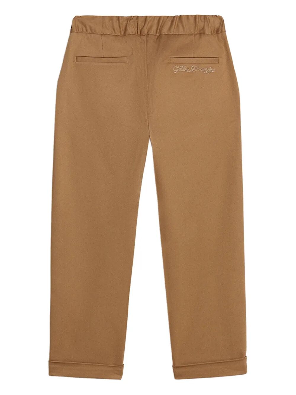 GOLDEN UNISEX CHINO PANT FOLDED HEM W EMBROIDERY