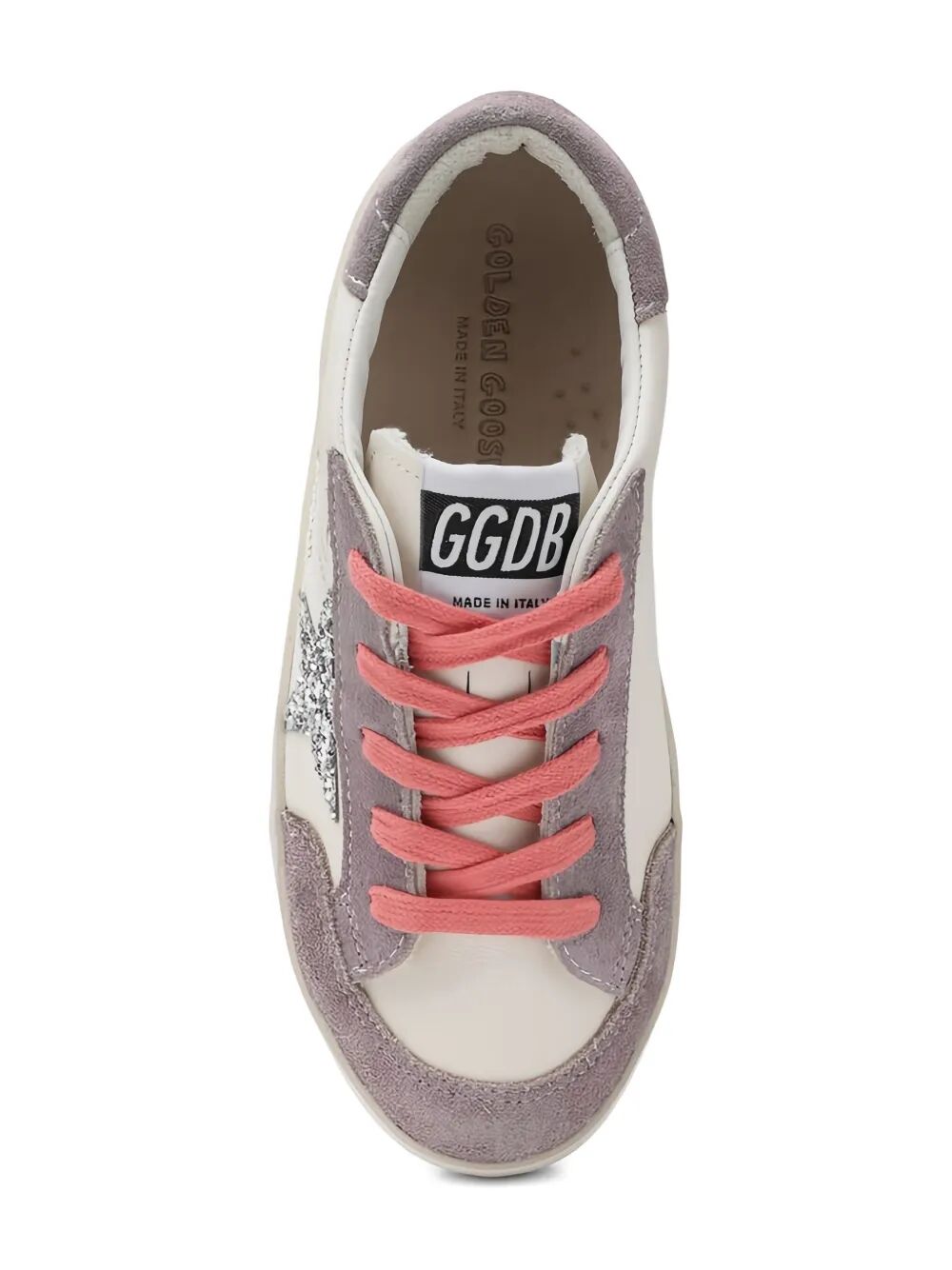 SUPER-STAR PENSTAR CLASSIC WITH LIST LEATHER UPPER SUEDE PENSTAR AND HEEL GLITTER STAR SIGNATURE FOX