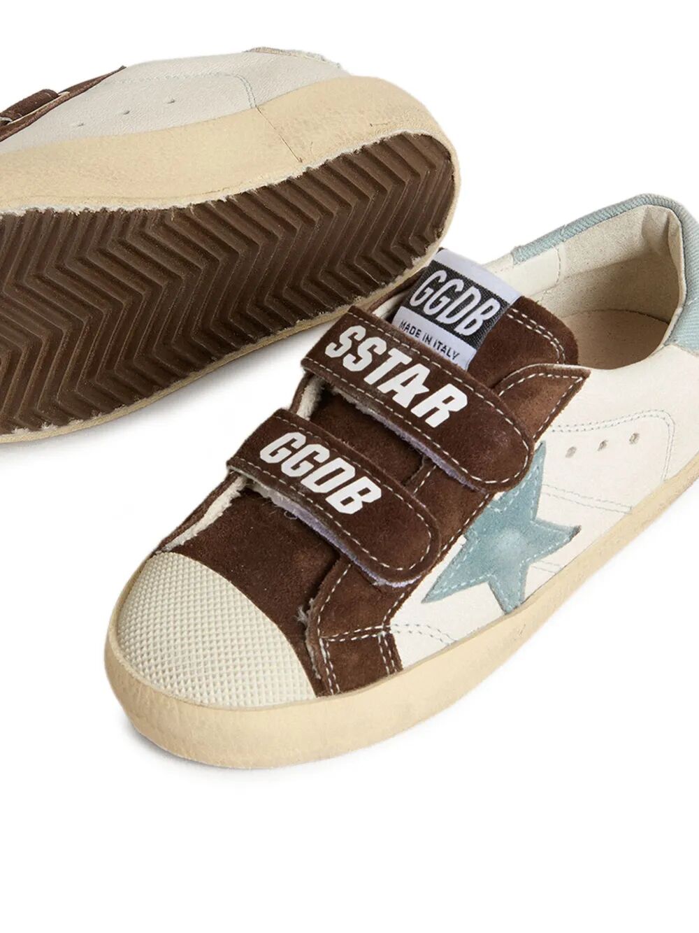 OLD SCHOOL NAPPA UPPER SUEDE TOE TONGUE AND STAR CANVAS HEEL RUBBER CUP TOE