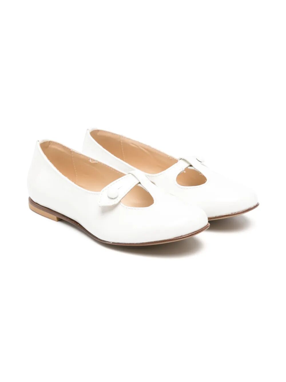 PATENT LEATHER T-FLATS