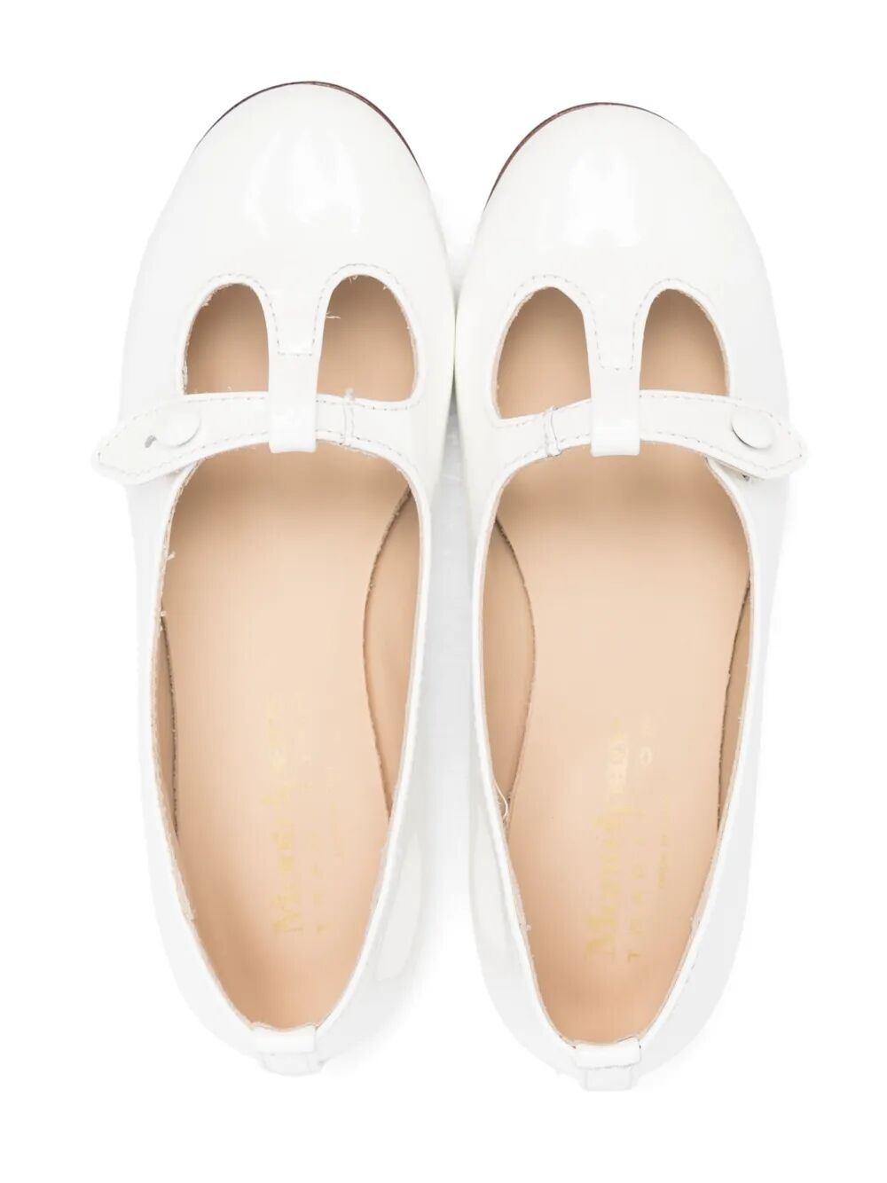 PATENT LEATHER T-FLATS