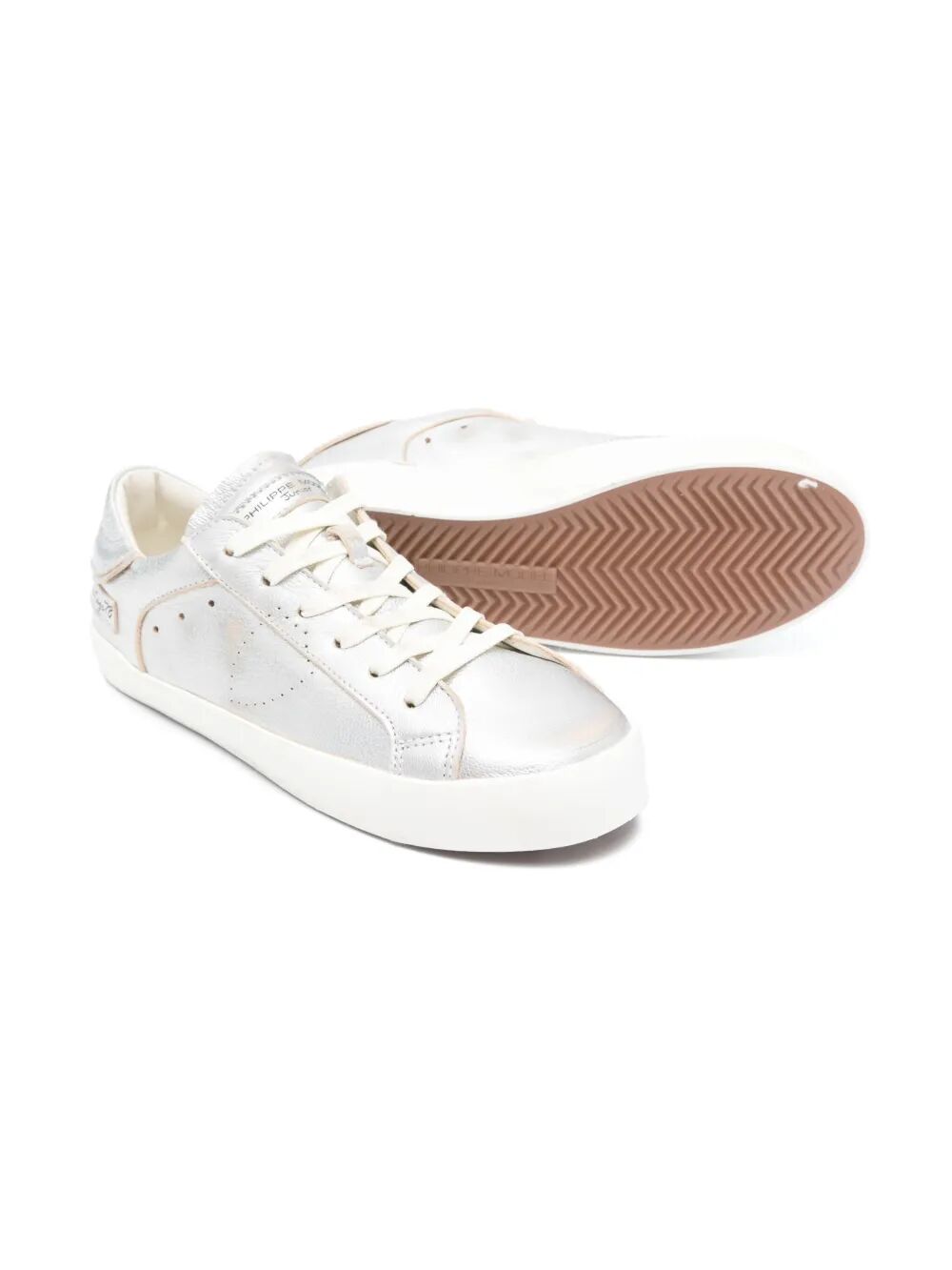 PRSX HERITAGE 78 SOLID COLOR LEATHER AND DISTRESSED WORKMANSHIP LOW SNEAKERS