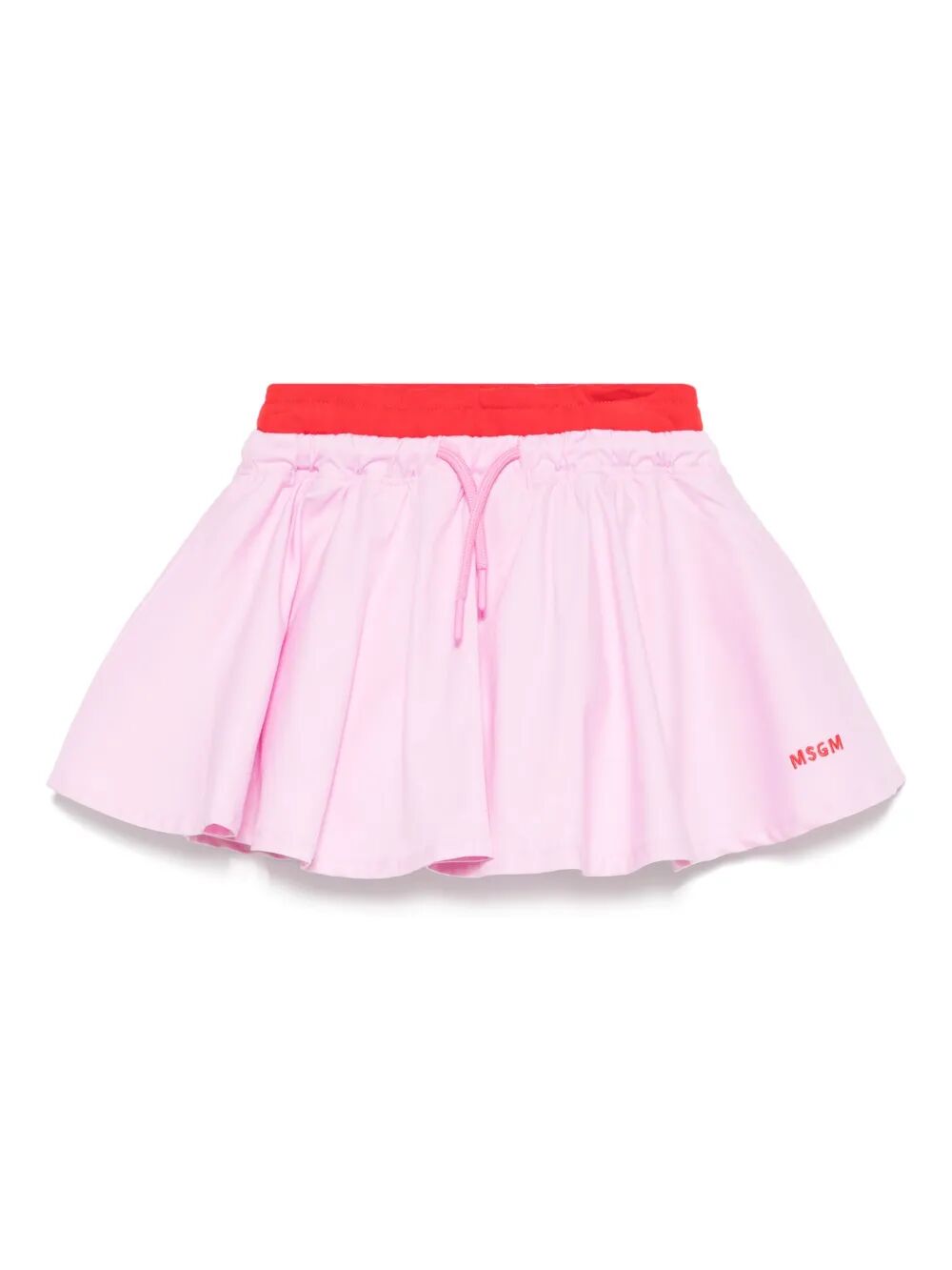 FLEECE/COTTON TWILL SKIRT