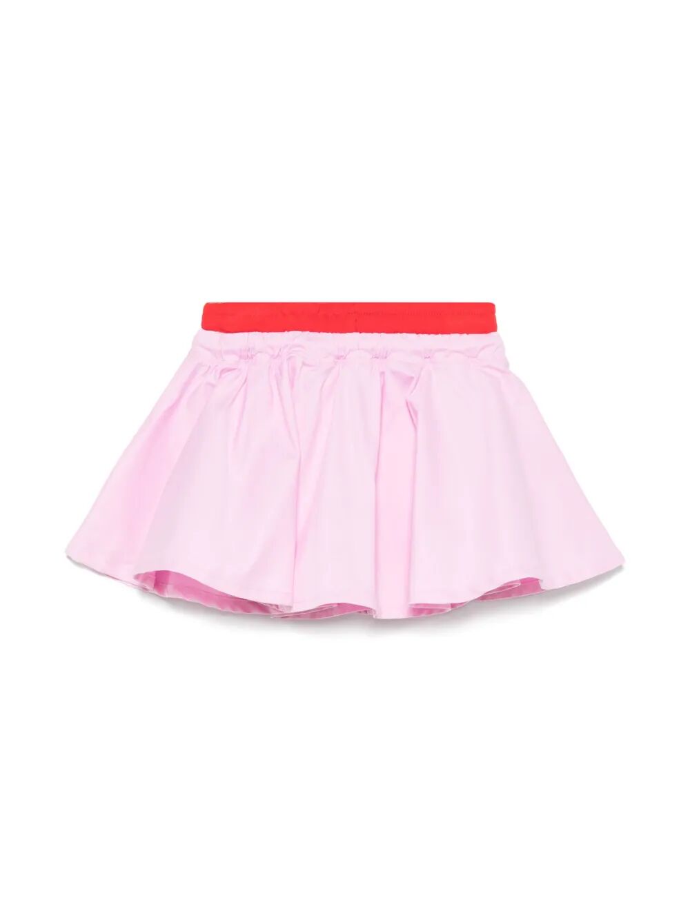 FLEECE/COTTON TWILL SKIRT