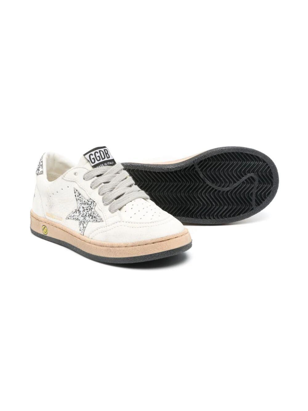 BALLSTAR NAPPA UPPER GLITTER STAR AND HEEL