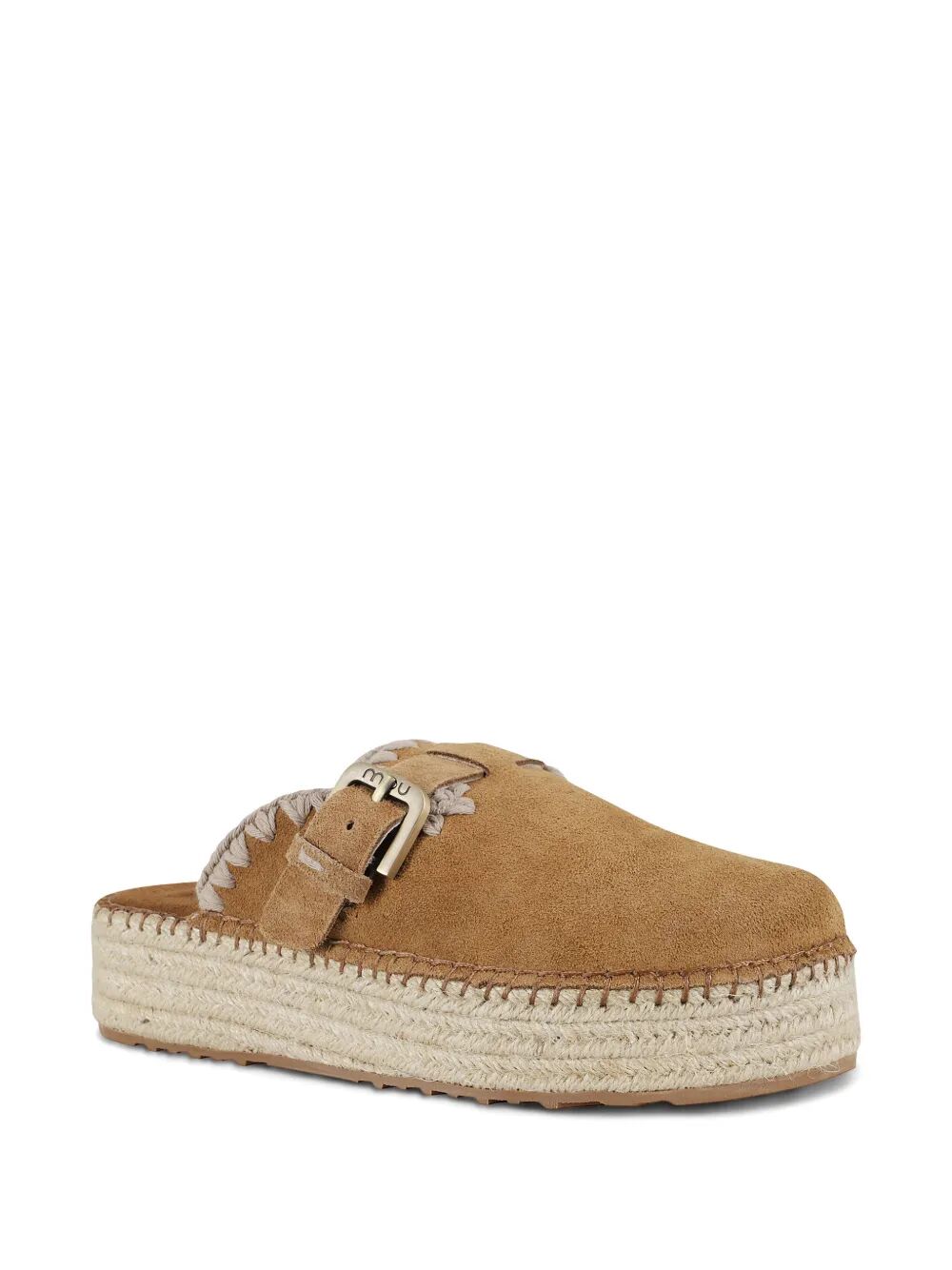 JUTE CLOG PLAIN SUEDE