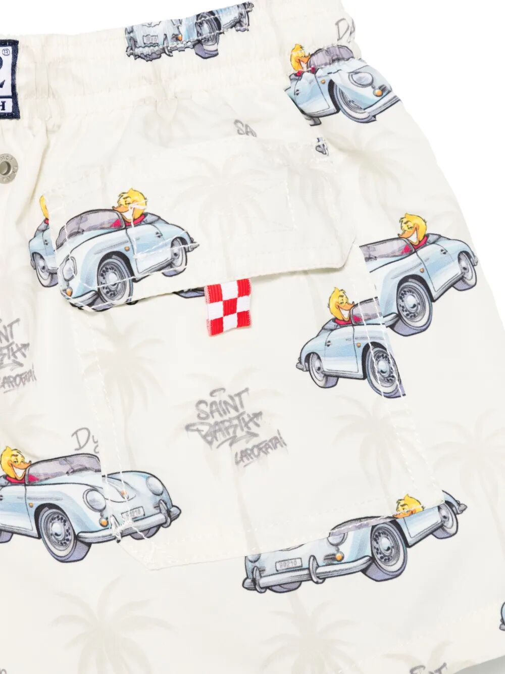 JEAN PRINTED BOY SWIM SHORT