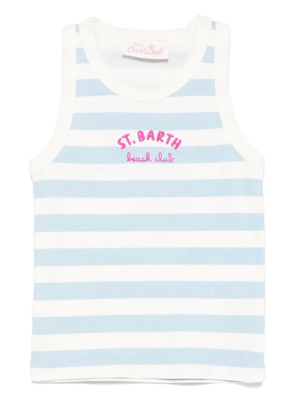 BLUE JR SINGLE SHOULDER RIB TOP