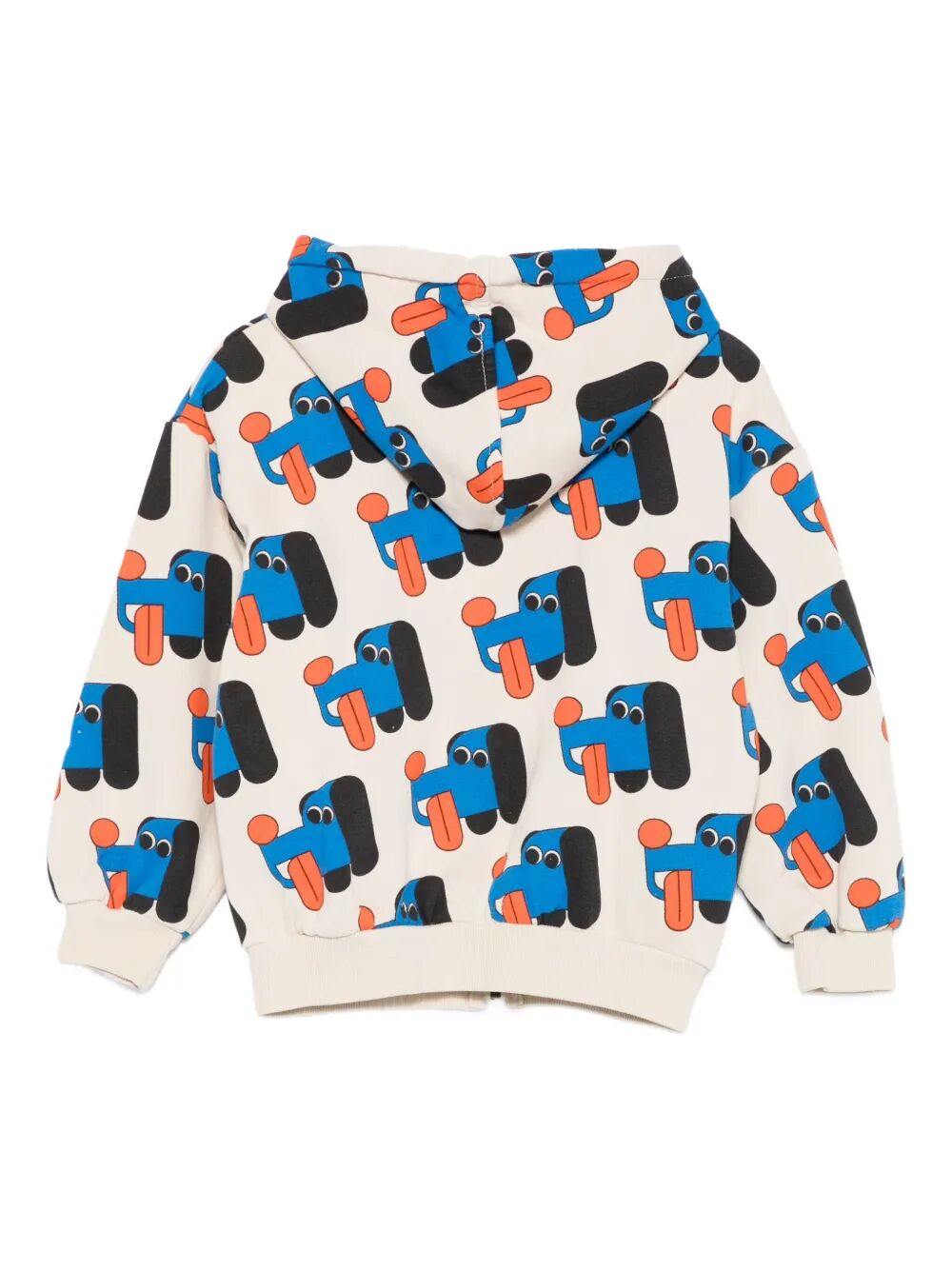 SWEATSHIRT ZIPPED HOODIE