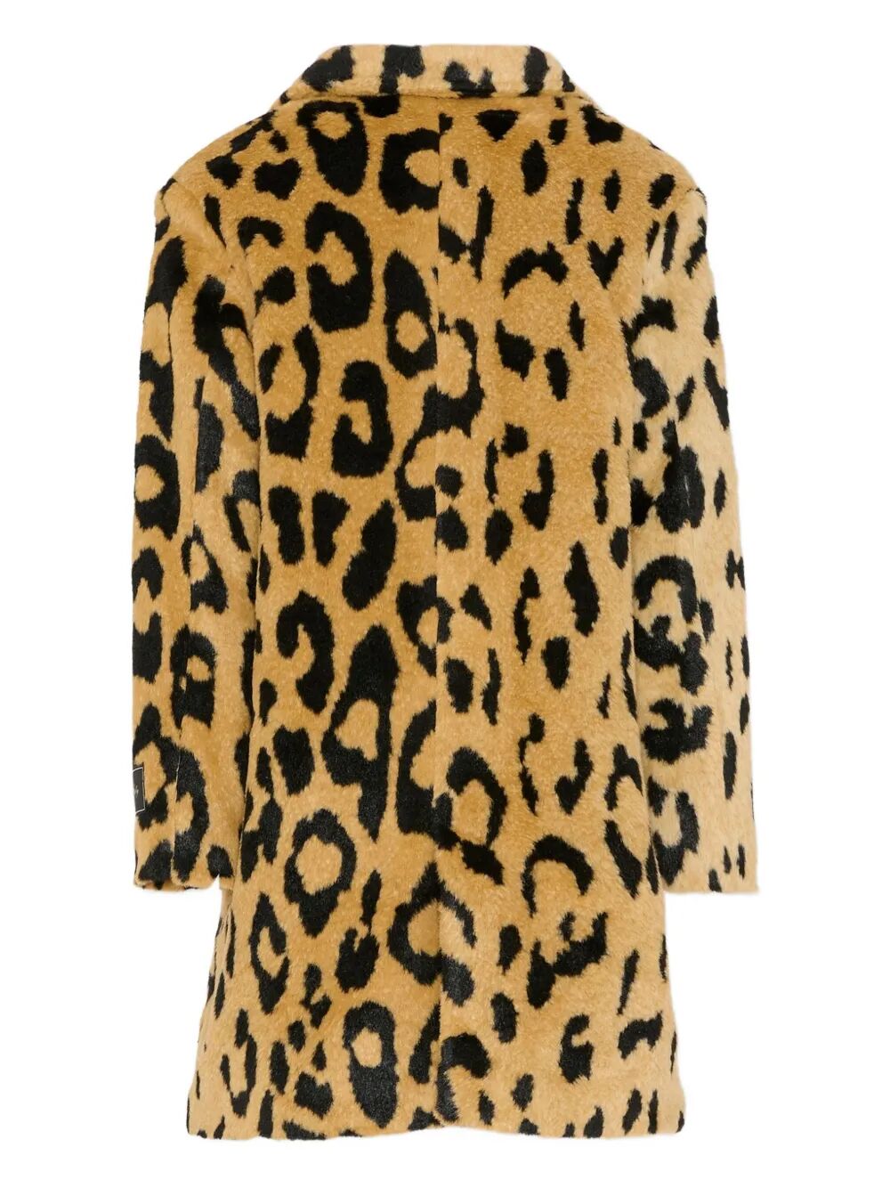 LONG ANIMALIER FUR COAT