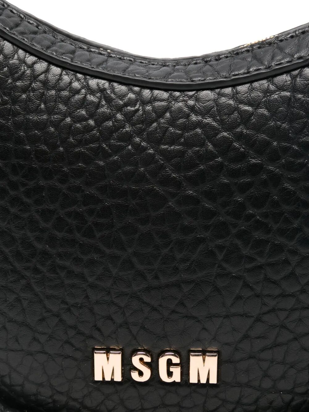 HAMMERED ECO-LEATHER BAG SHOULDER