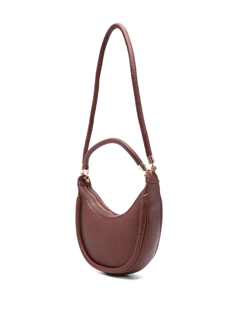 HAMMERED ECO-LEATHER BAG SHOULDER
