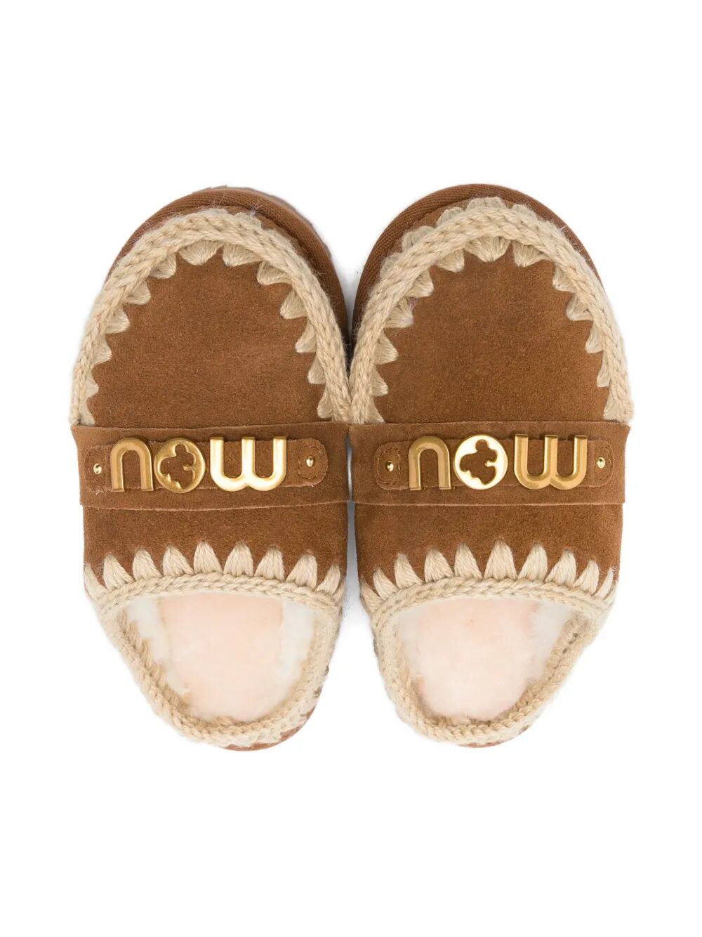 KIDS SLIPPER SUEDE - LETTER LO