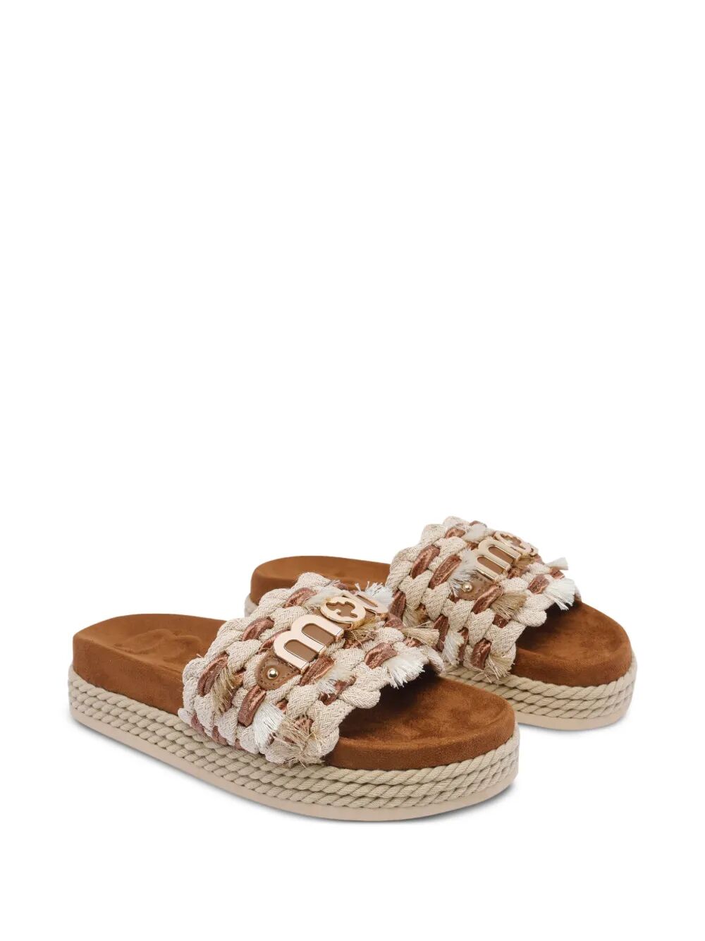MONOBAND ROPE SANDAL FRINGES