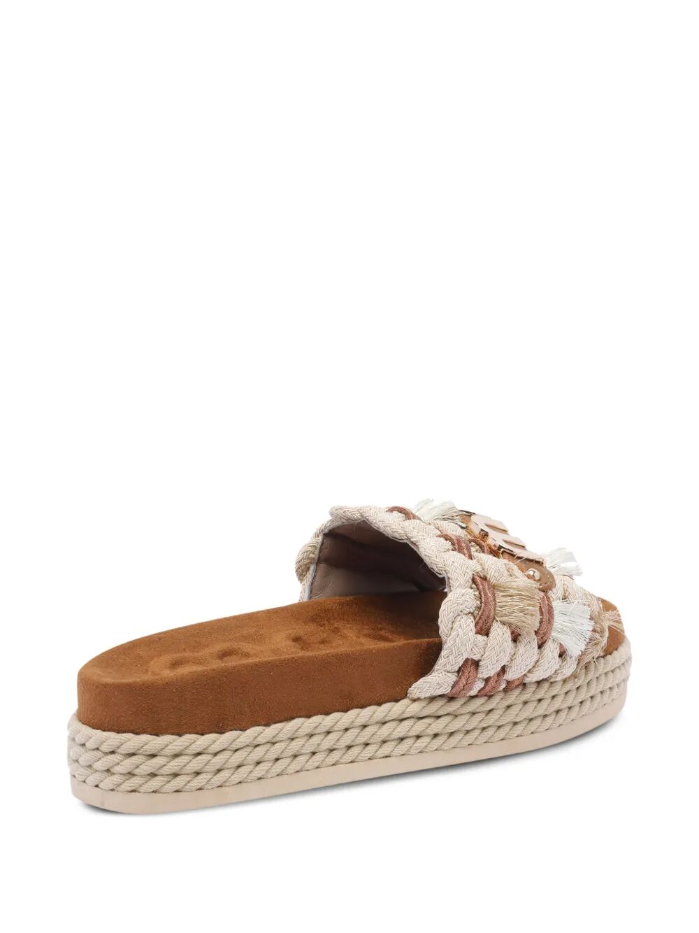 MONOBAND ROPE SANDAL FRINGES