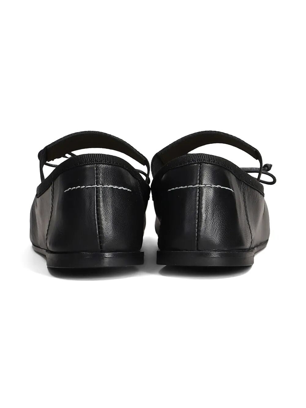 BALLET FLAT WITH NUMERICAL LOGO ON FRONT ELASTIC BAND INSPIRED BY CLASSICAL DANCE