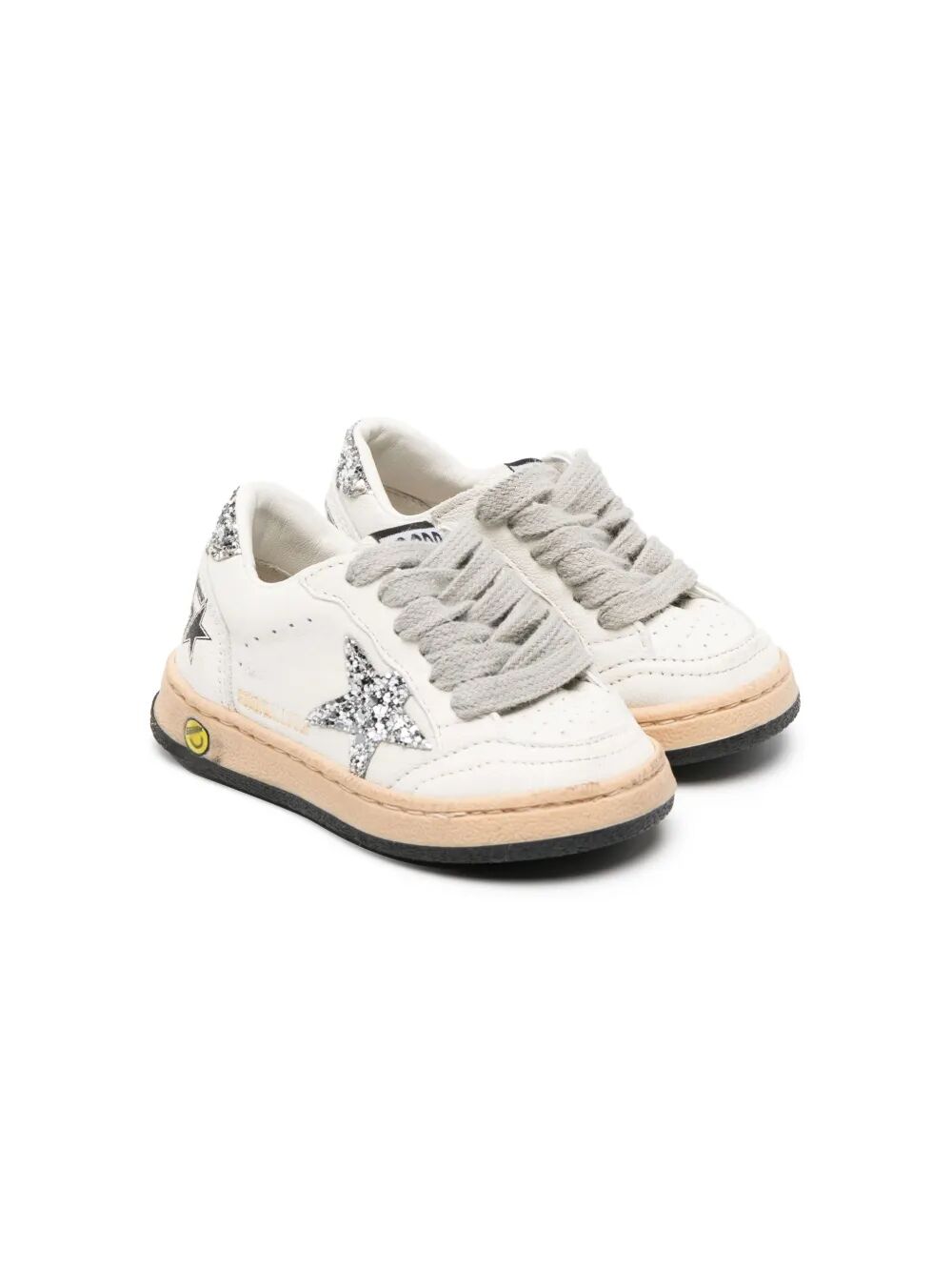 BALLSTAR NAPPA UPPER GLITTER STAR AND HEEL