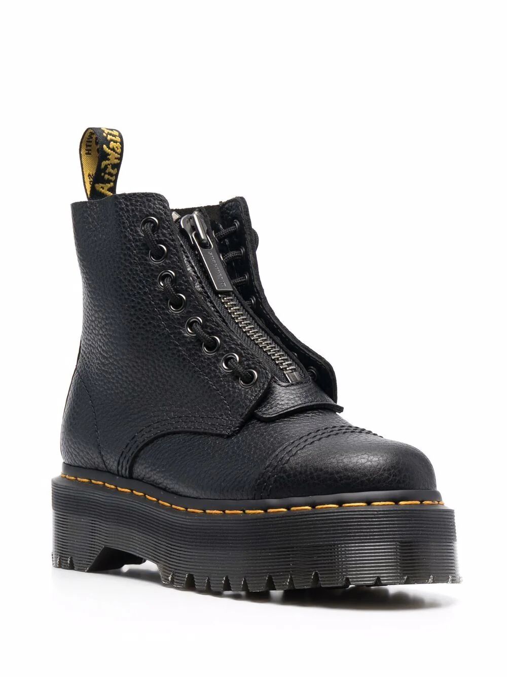 SINCLAIR BLACK MILLED NAPPA