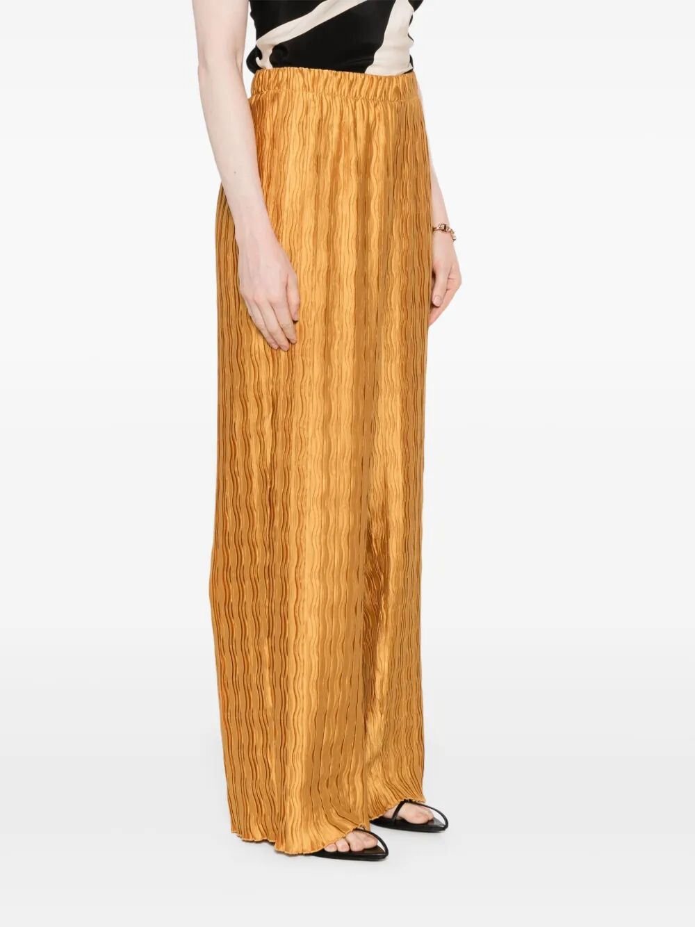 PANTALONE PIGIAMA IN PLISSE