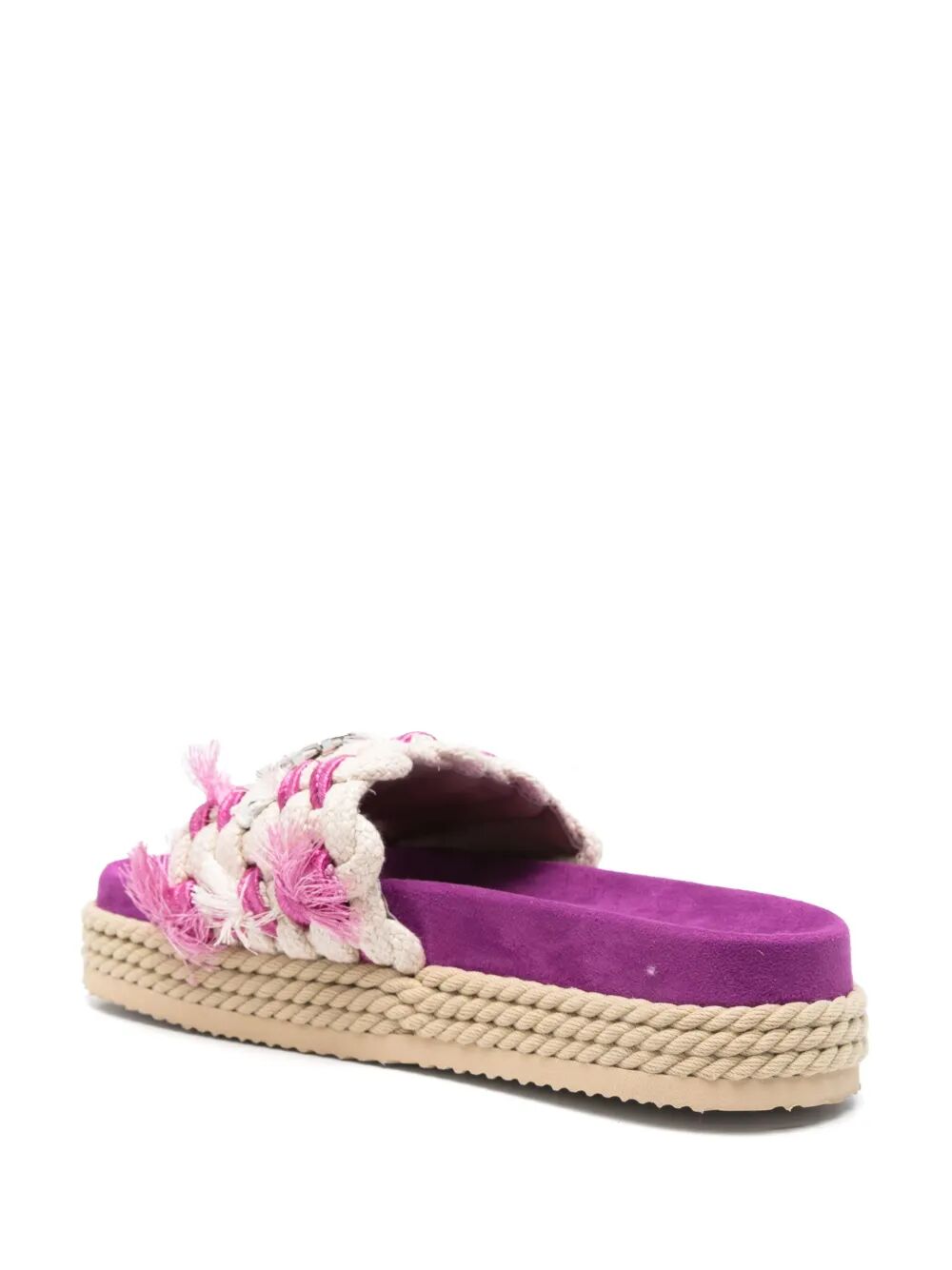 MONOBAND ROPE SANDAL FRINGES