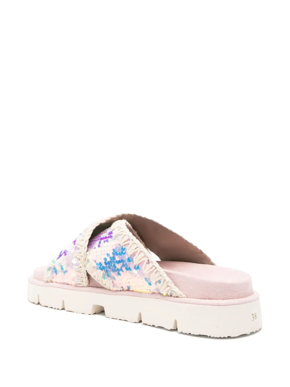 CRISS-CROSS BIO SANDAL IRIDISC