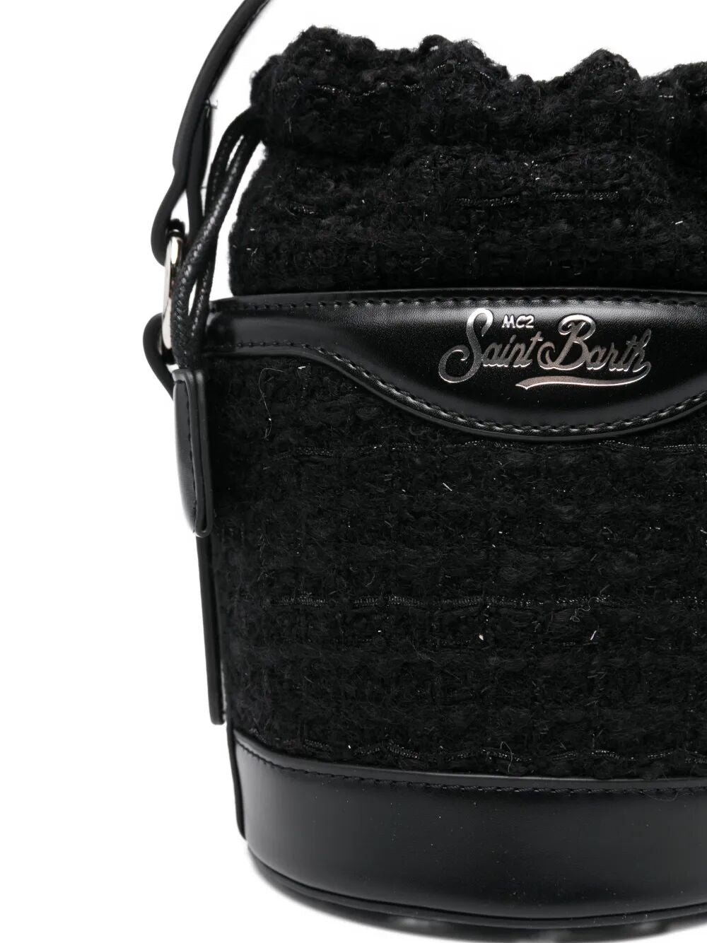 MILA BUCKET TWEED BAG