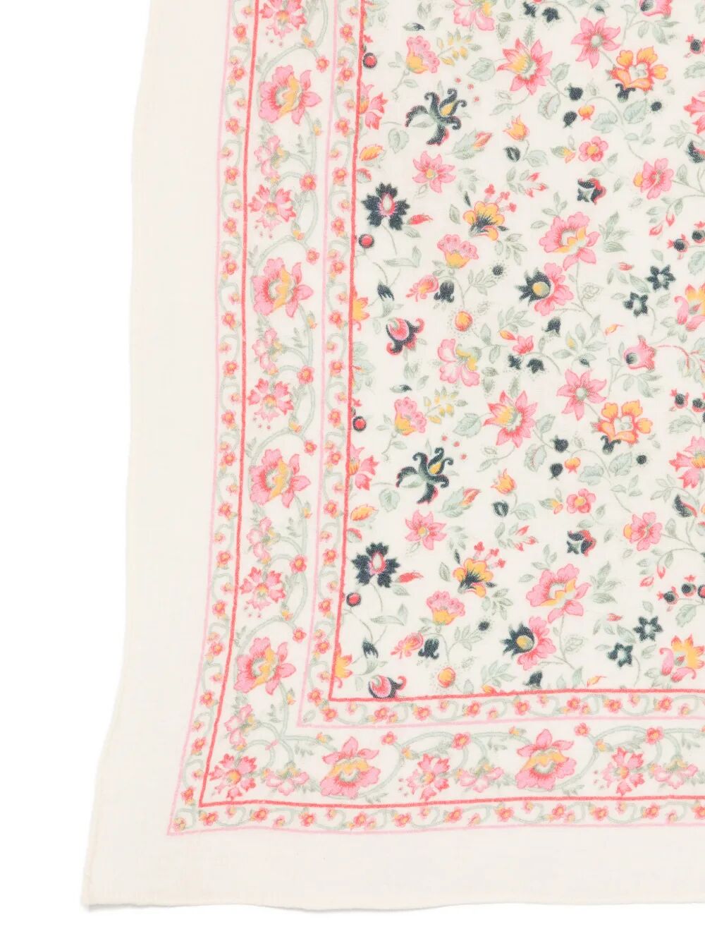 WOVEN SCARF CAPUCINE