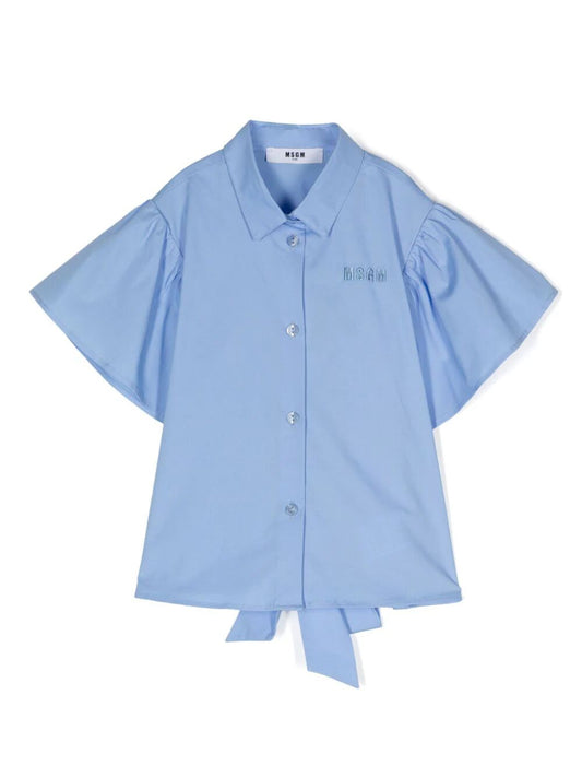 POPLIN CROPPED SHIRT