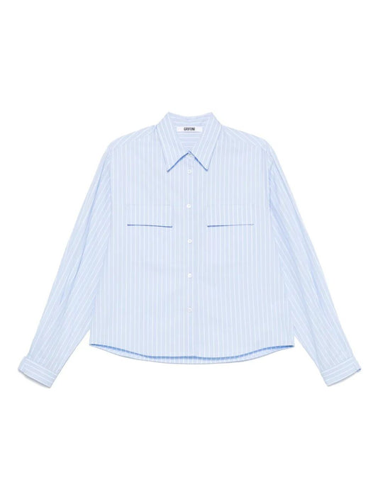 CAMICIA COTONE RIGATO