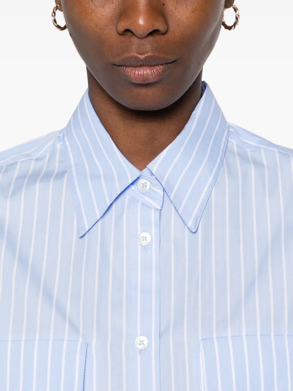 CAMICIA COTONE RIGATO