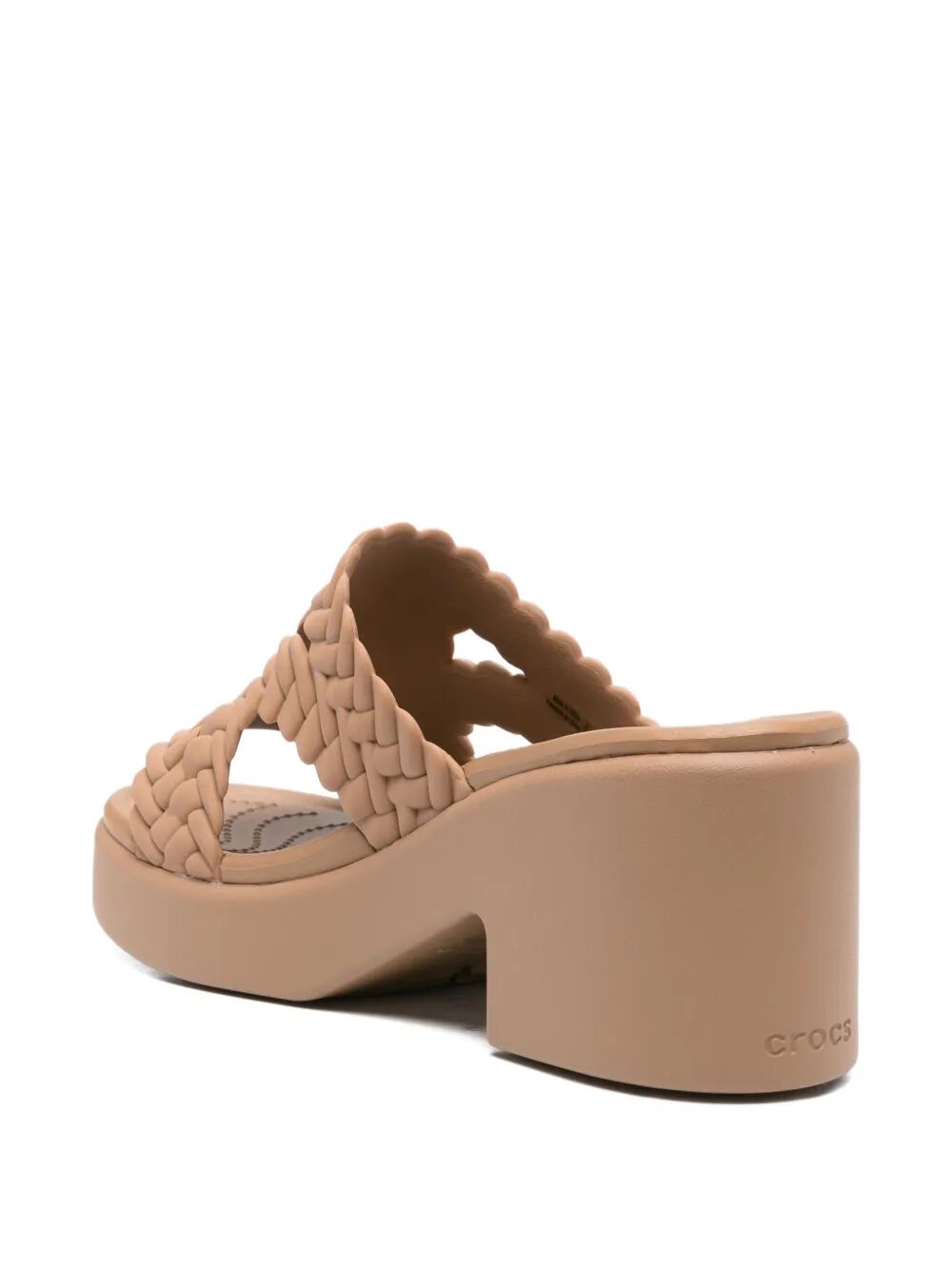 BROOKLYN WOVEN SLIDE HEEL W