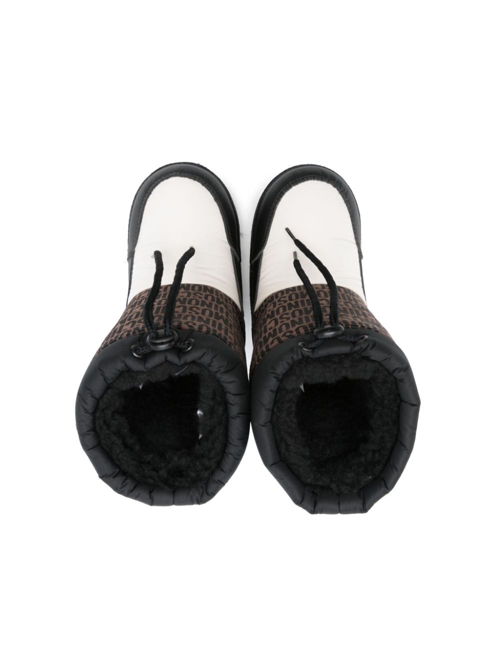 ALL-OVER JACQUARD LOGO SNOW BOOTS