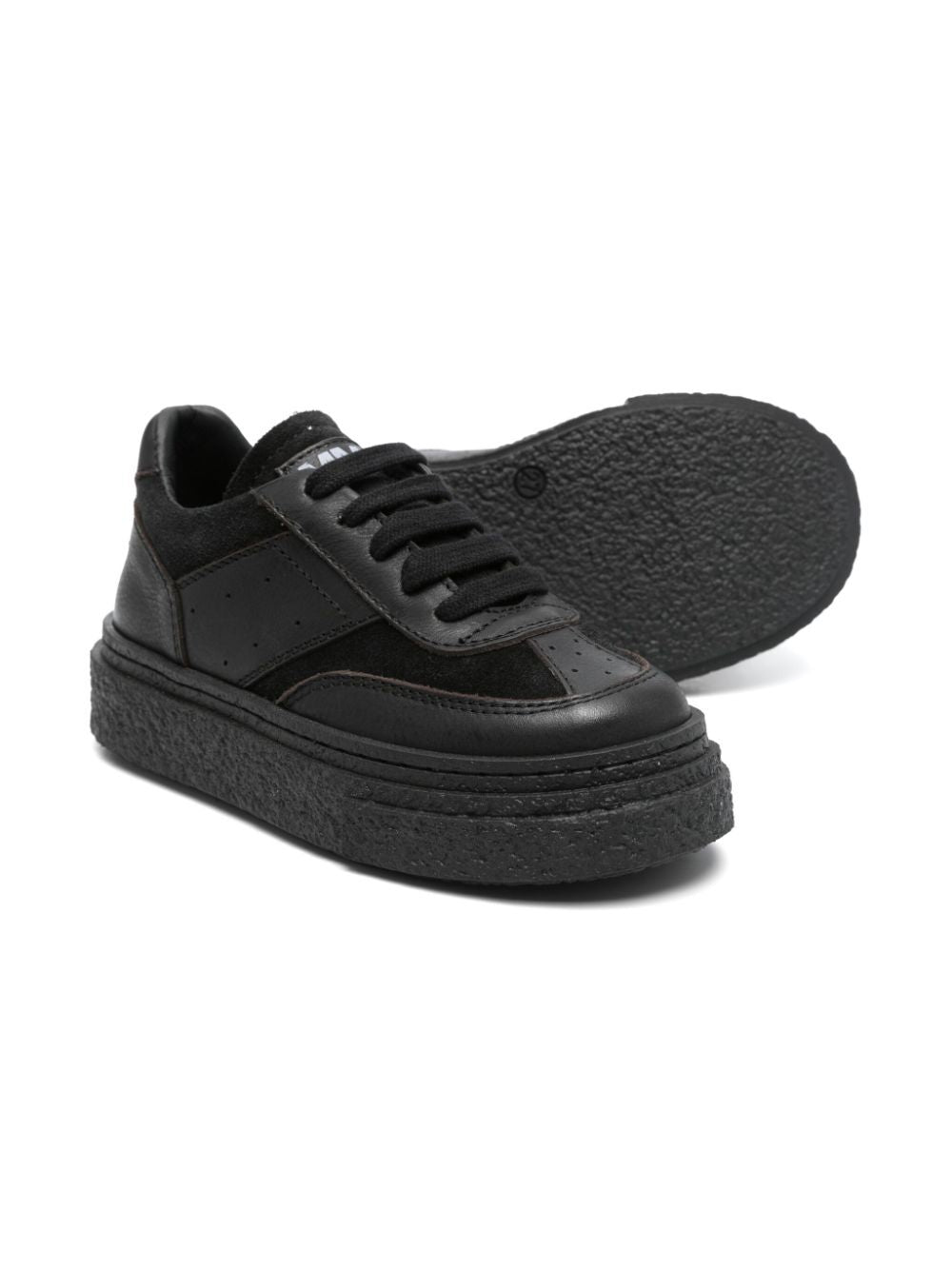 GAMBETTA SNEAKERS CALF LEATHER AND SUEDE