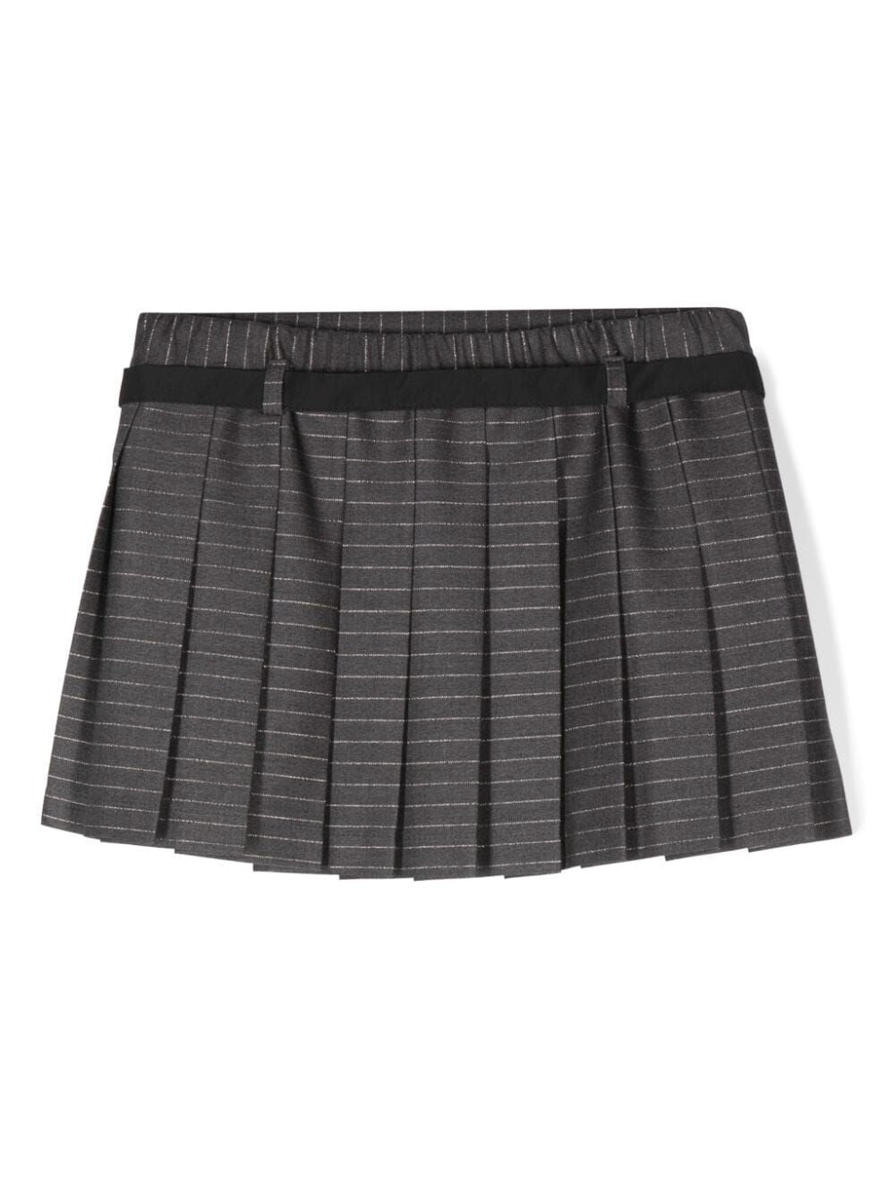 LUREX PINSTRIPED SKIRT