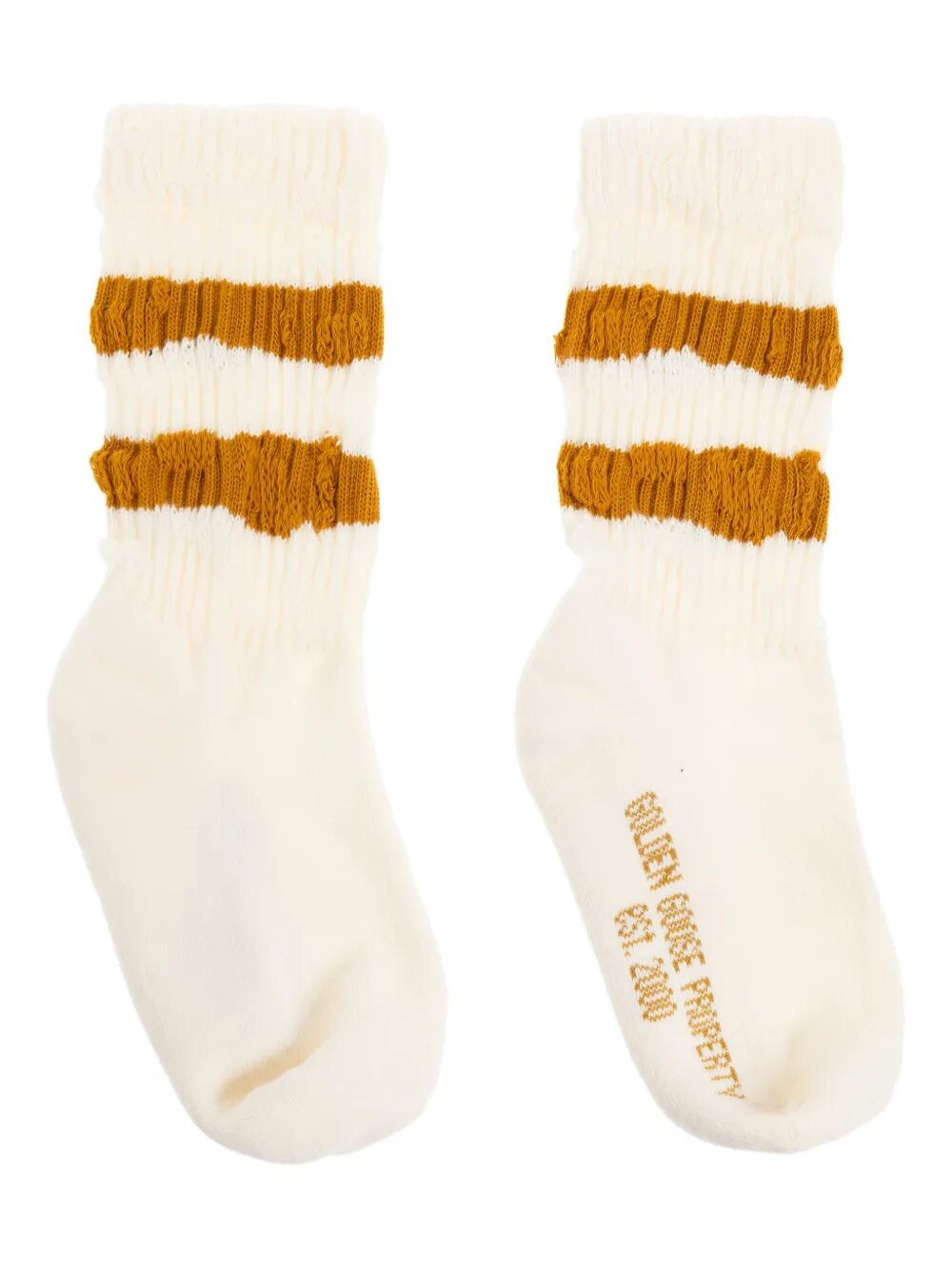 KIDS` SOCKS HIGH RIB/ STRIPES/ DISTRESSED
