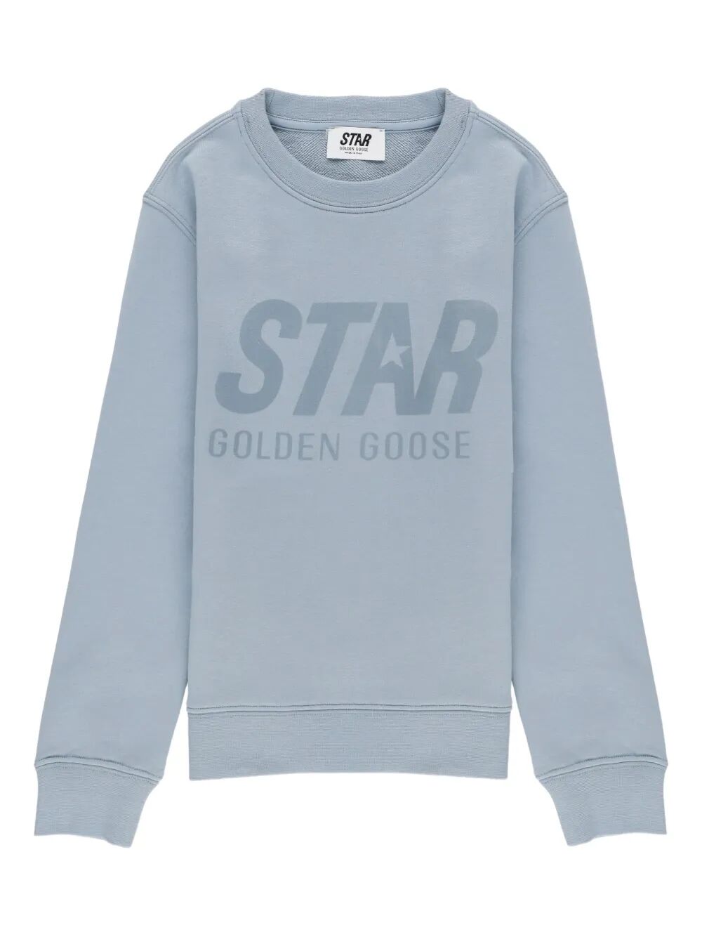 STAR BOY`S CREWNECK SWEATSHIRT NEW LOGO PRINT