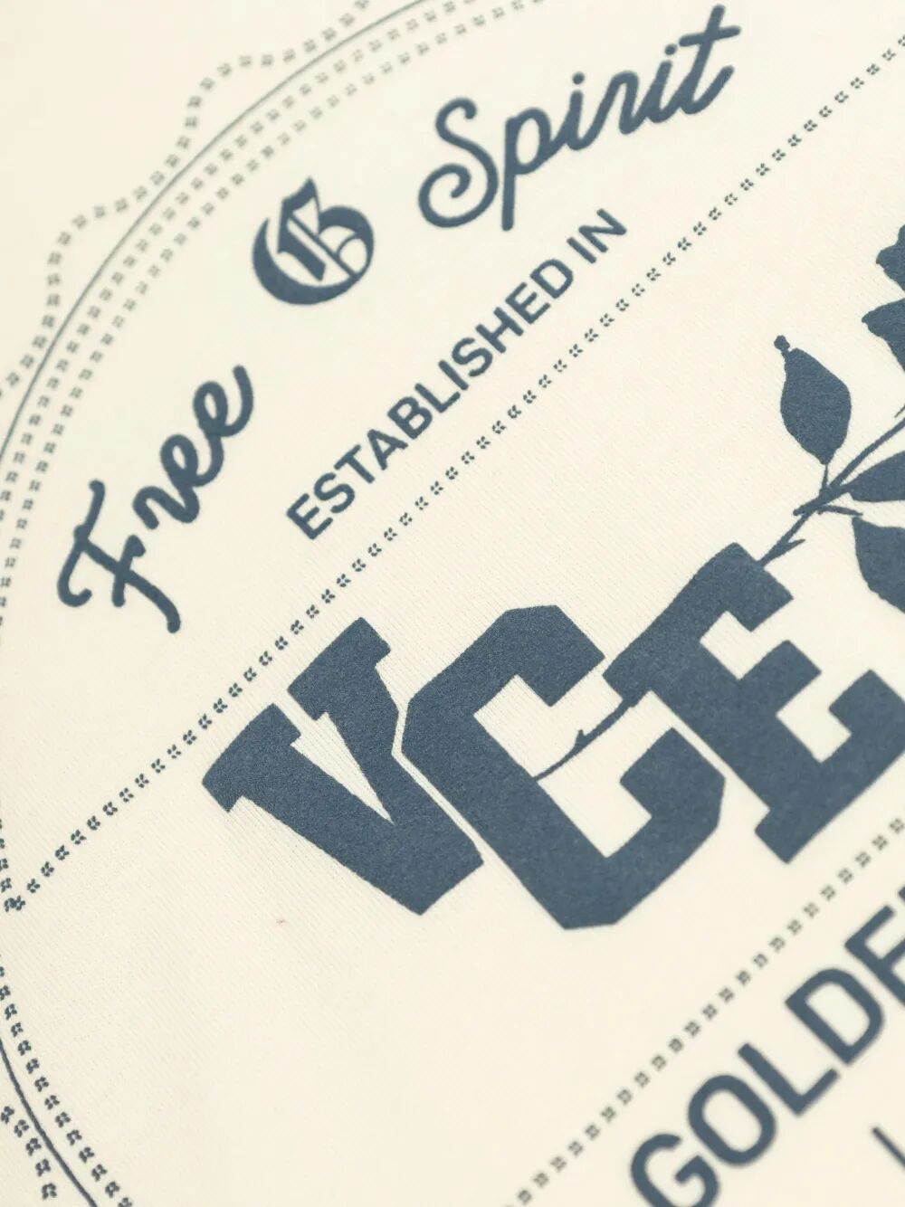 JOURNEY BOY`S T-SHIRT COTTON JERSEY KNITTED CONTRAST RIB WITH PUFFERED PRINT