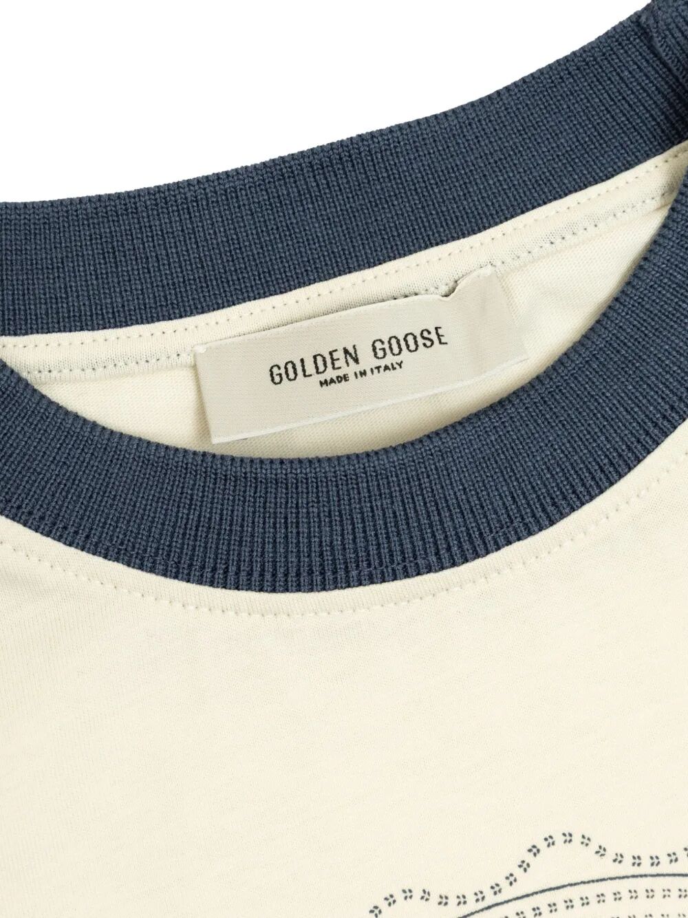 JOURNEY BOY`S T-SHIRT COTTON JERSEY KNITTED CONTRAST RIB WITH PUFFERED PRINT