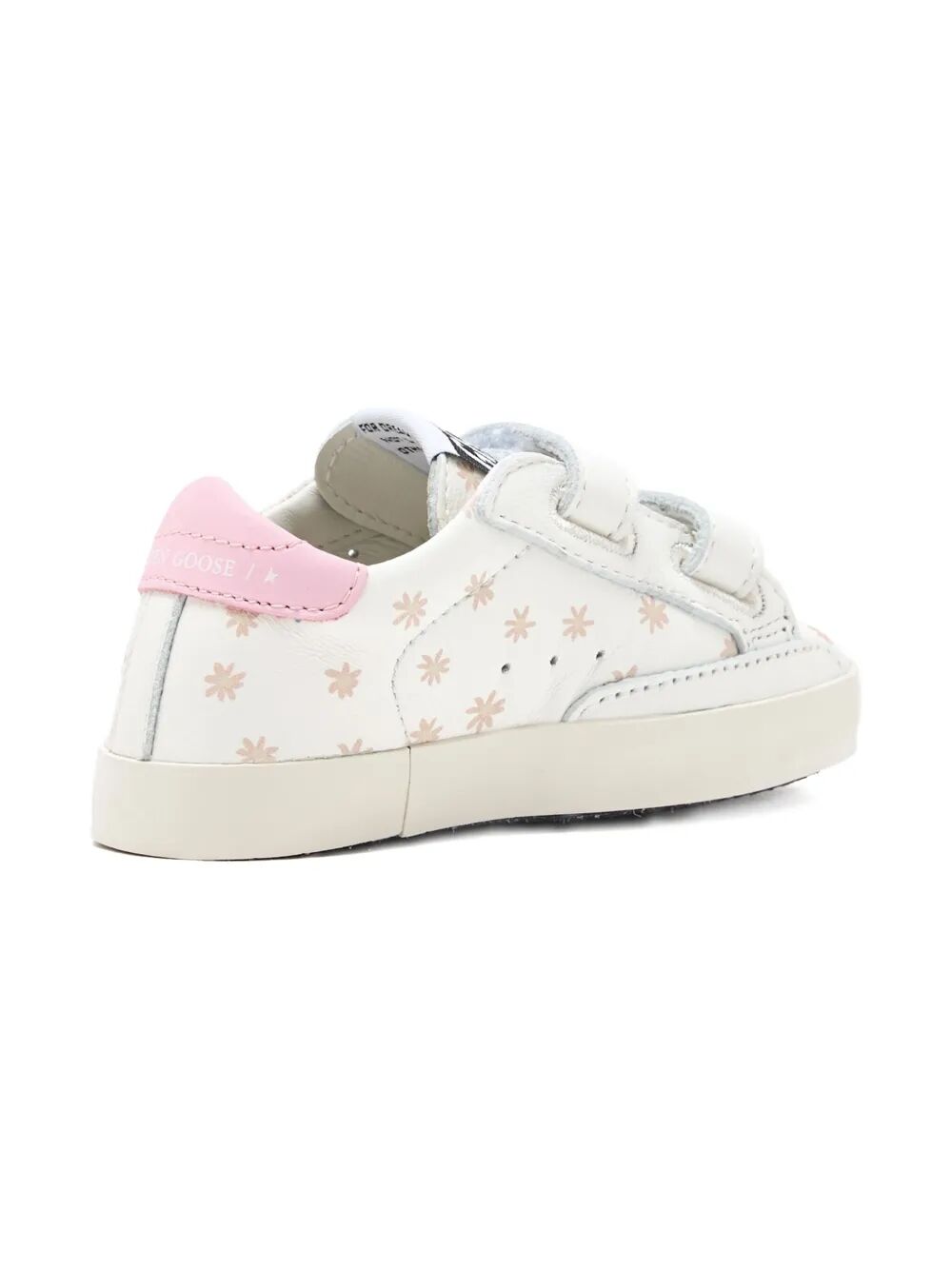 BABY SCHOOL NAPPA UPPER WITH PRINTS SUEDE STAR LEATHER HEEL