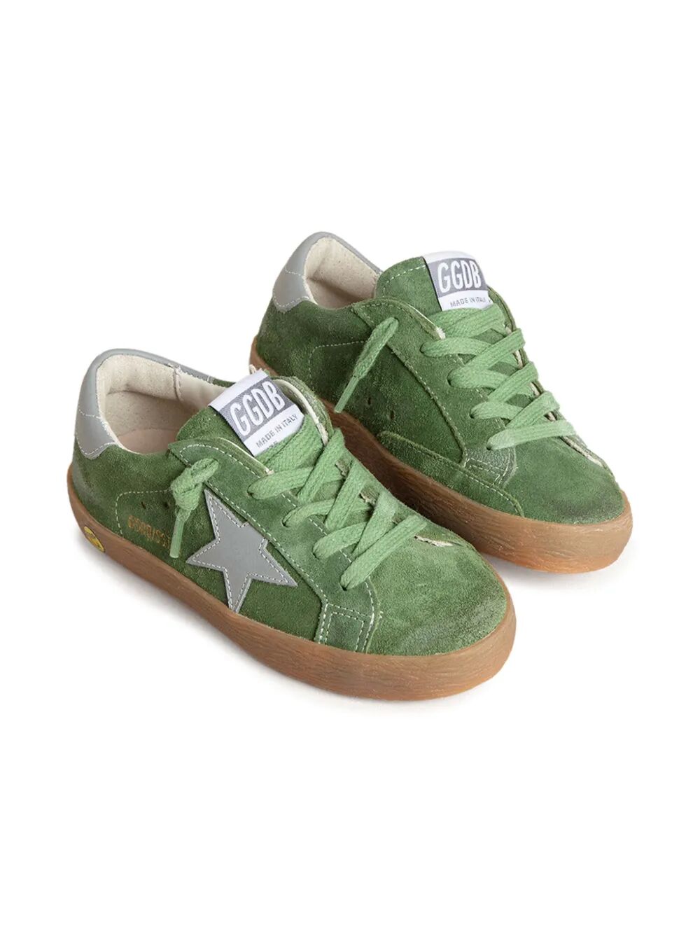 SUPER STAR SUEDE UPPER LEATHER STAR AND HEEL