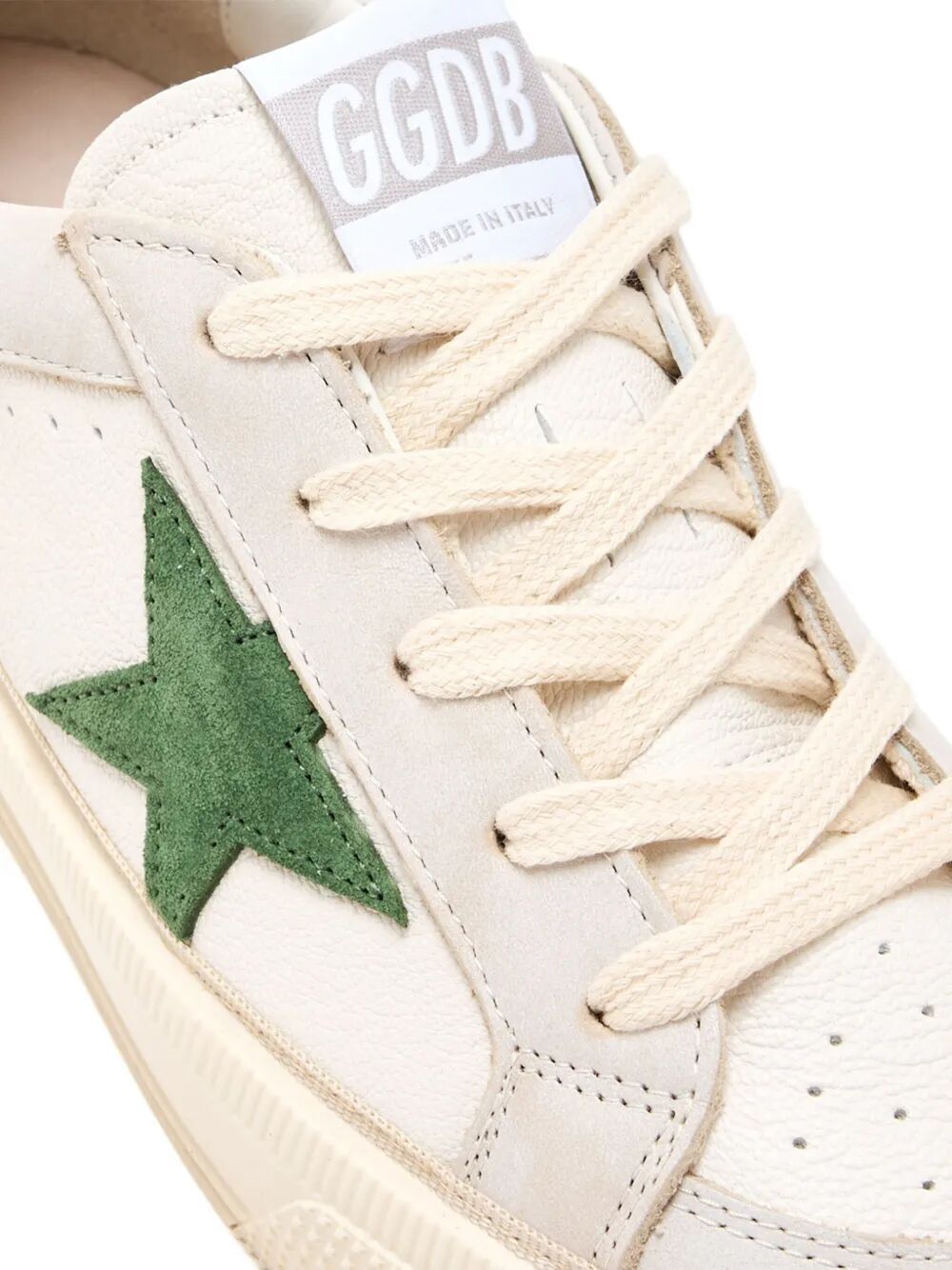 MAY WITH DOUBLE QUARTER AND TOE NAPPA AND LEATHER UPPER SUEDE STAR AND HEEL